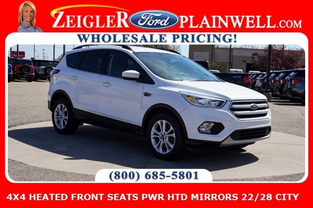 2018 Ford Escape SE 4X4 HEATED FRONT SEATS PWR HTD MIRRORS 22/28 CITY